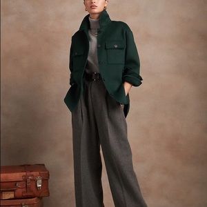 Banana Republic Double-Faced Shirt Jacket